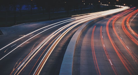 Autostrada A2 w odległości 2km od osiedla